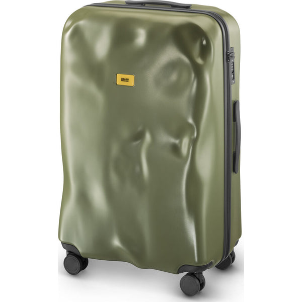 Crash Baggage Icon Trolley Suitcase | Olive Green --Large Cb163-05