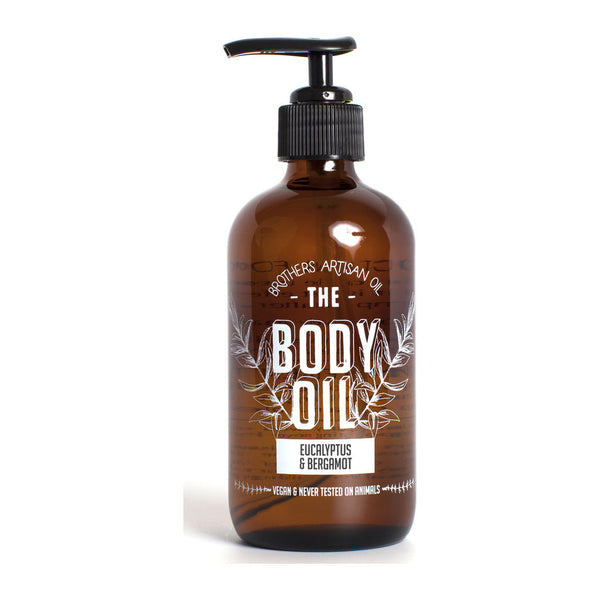 Brothers Artisan Oil Body Oil | Eucalyptus & Bergamot BOEB8