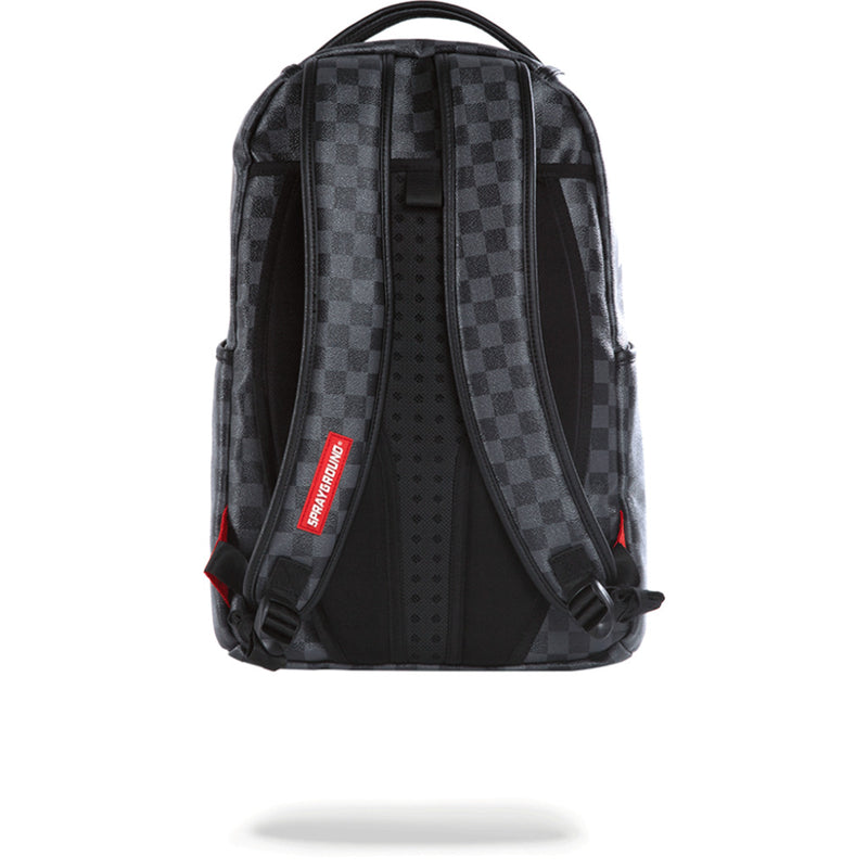 Sprayground Sharks in Paris Backpack | Grey Checkered 910B1374NSZ