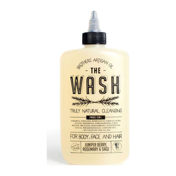 Brothers Artisan Oil Shampoo and Body Wash | Juniper Berry, Rosemary, & Sage WJBS